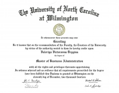 Master degree from a foreign partner University 